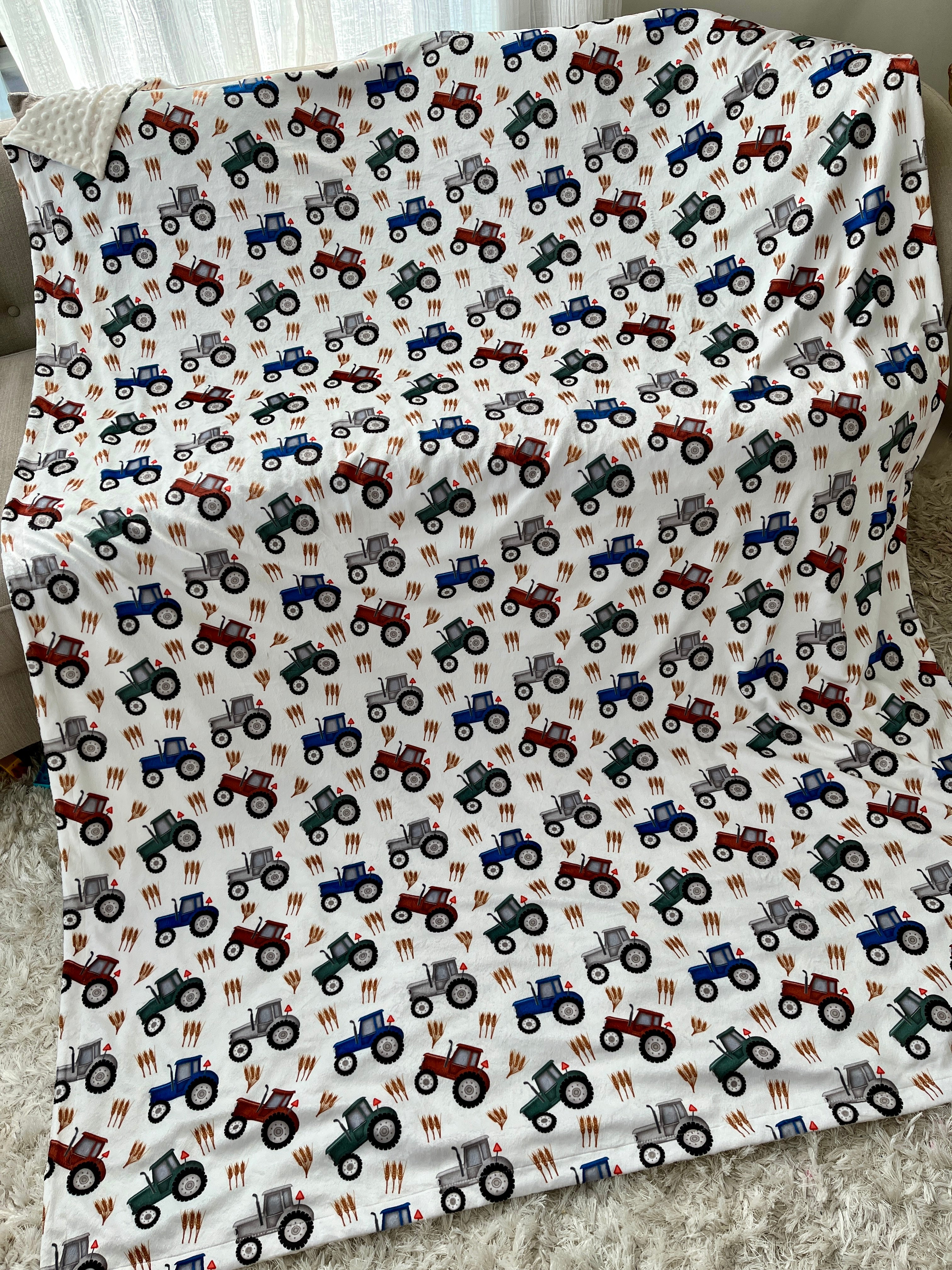 Couverture Géante : Tracteurs de ferme