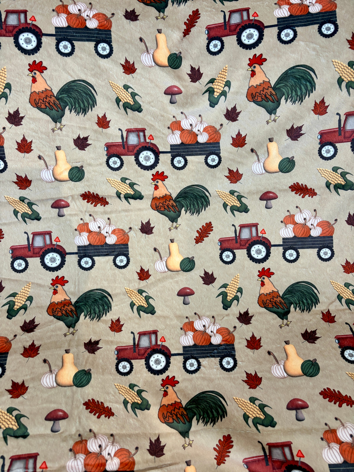 Couverture Moyenne : Tracteurs et coqs d'automne