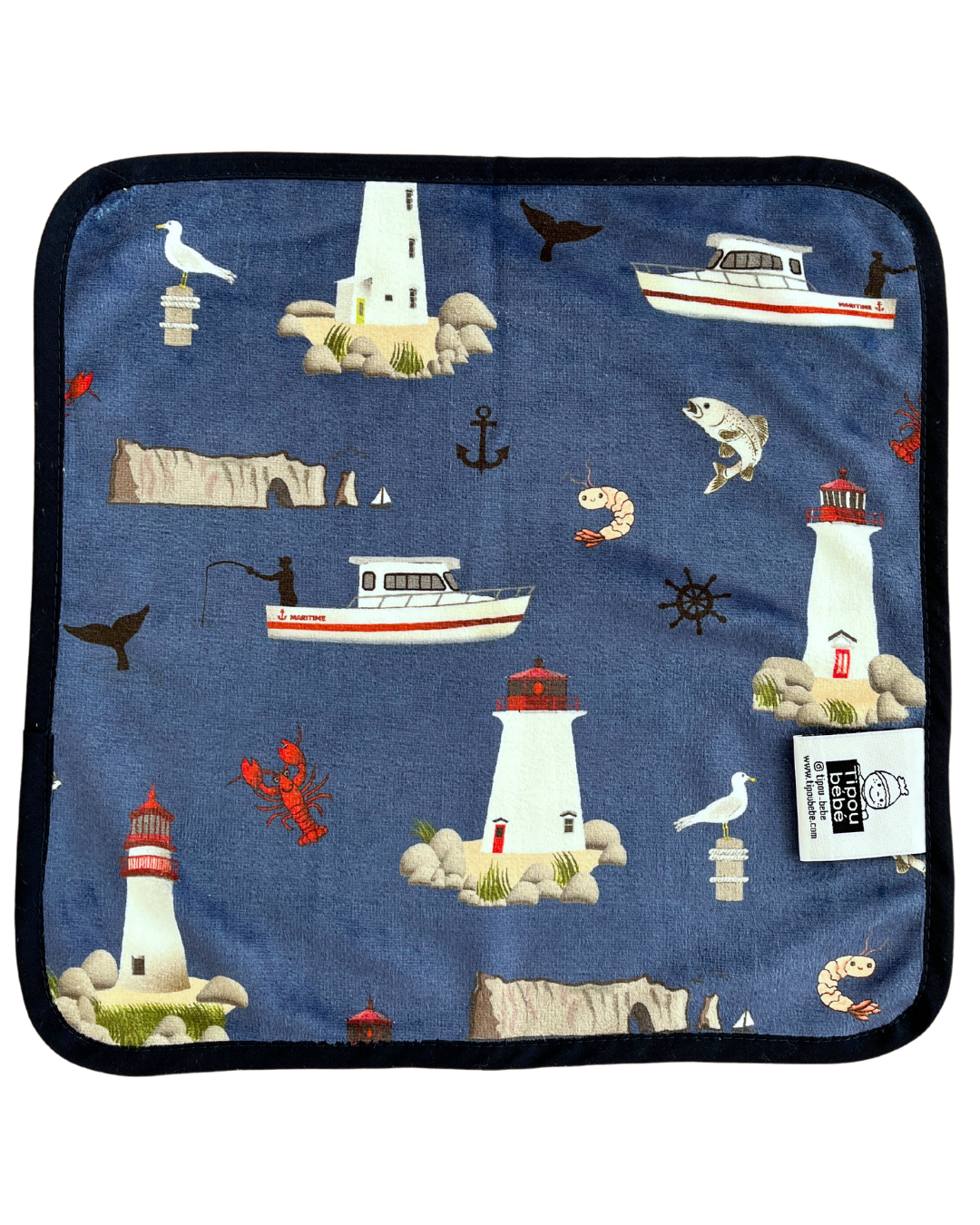 Washcloth: Maritime (Navy blue)