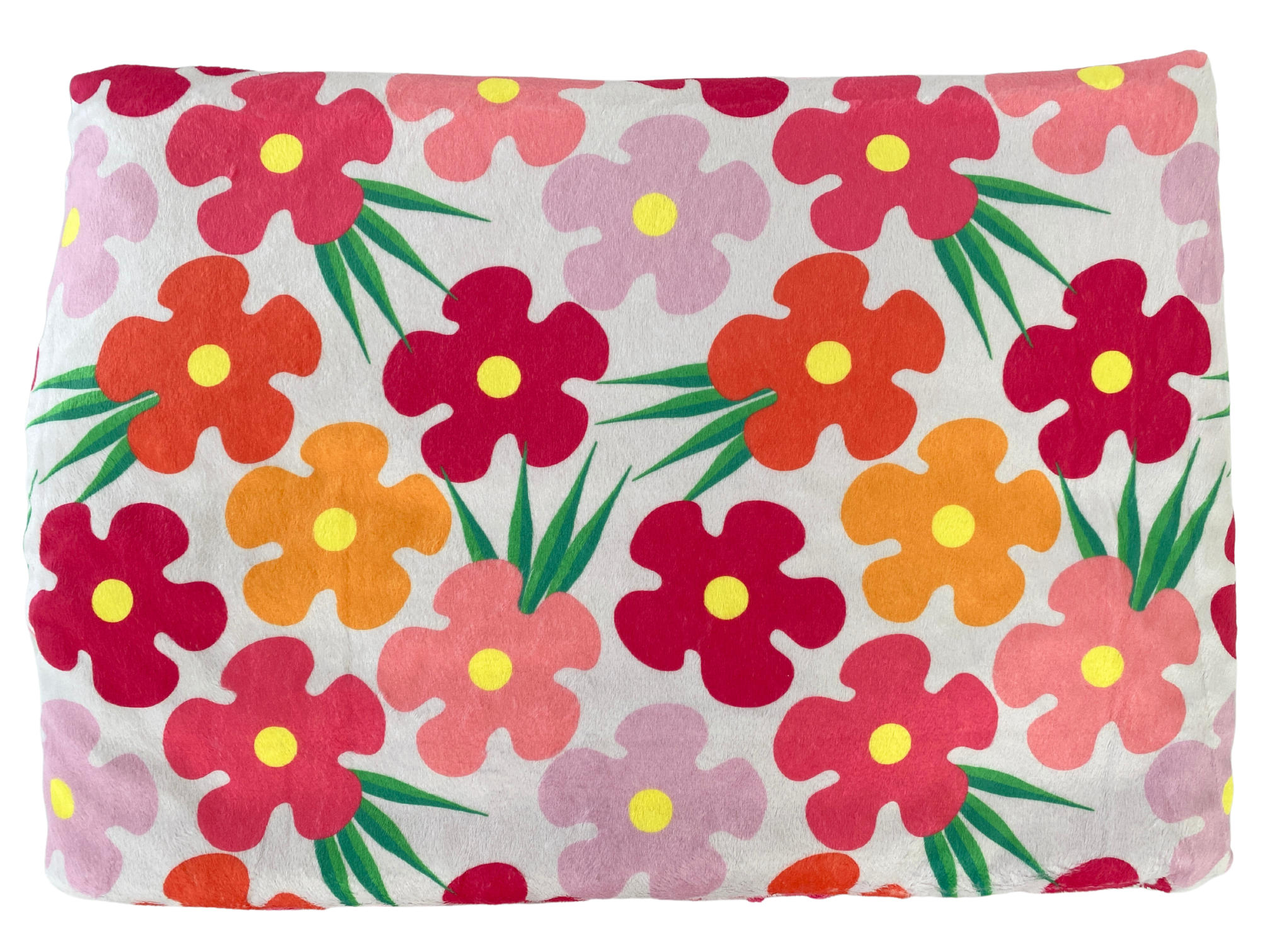 Baby blanket: Flamboyant Flowers