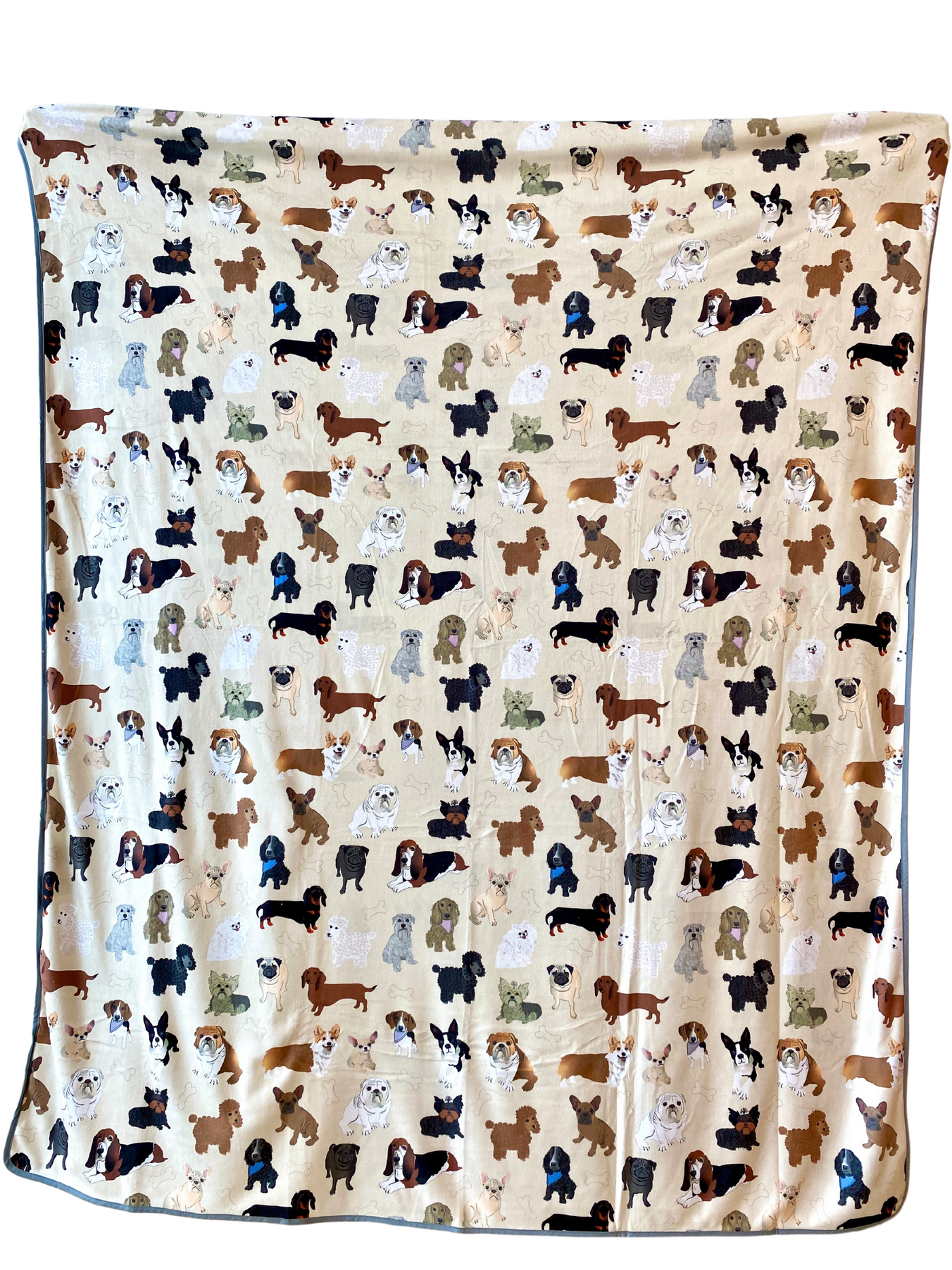 Giant Towel: Little Dogs Lover (Almond)