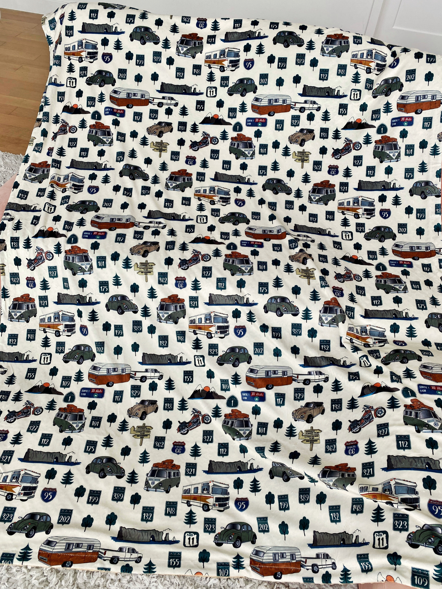 Couverture Géante : Road trip au Québec