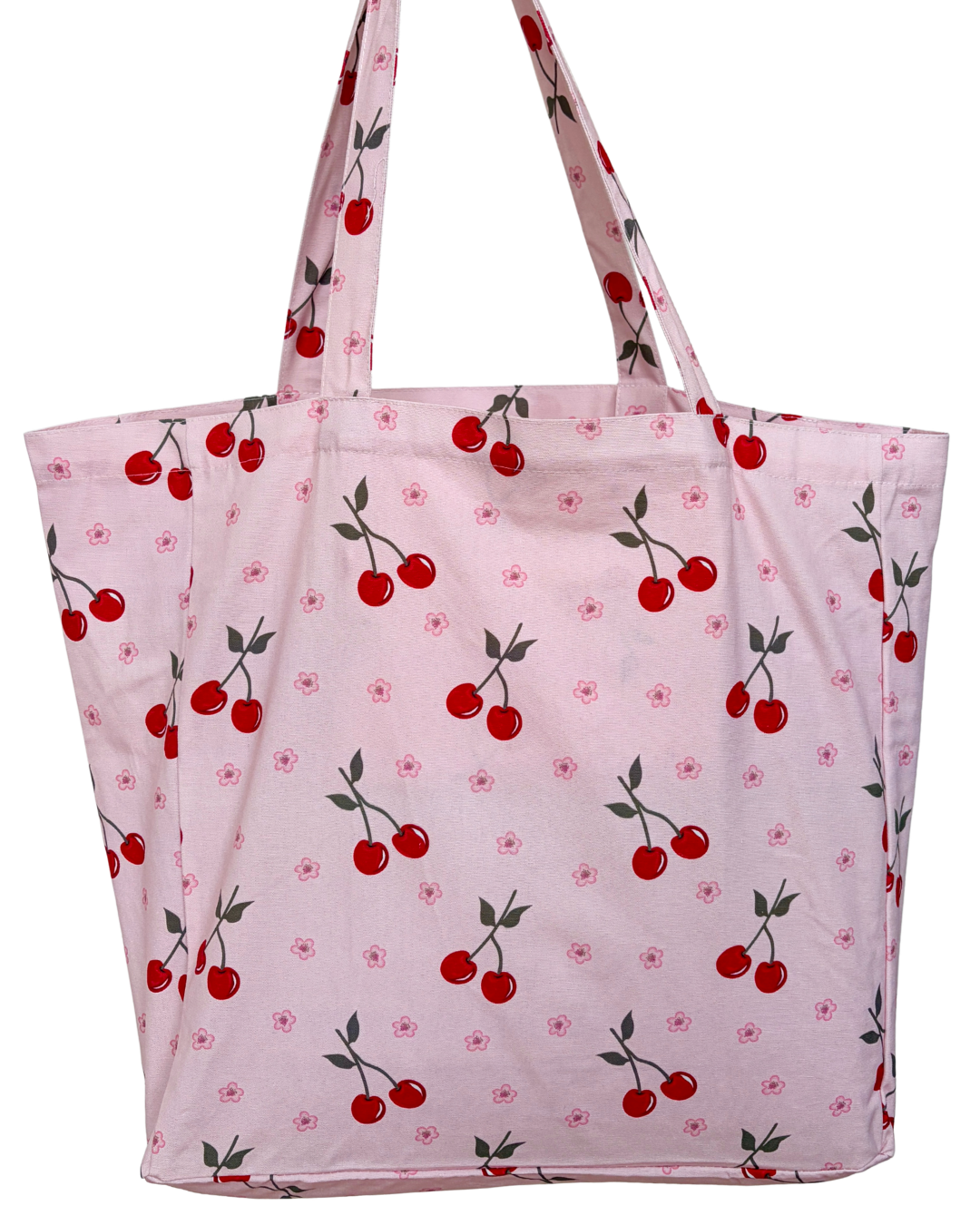 Sac réutilisable illustré : Cerises exquises