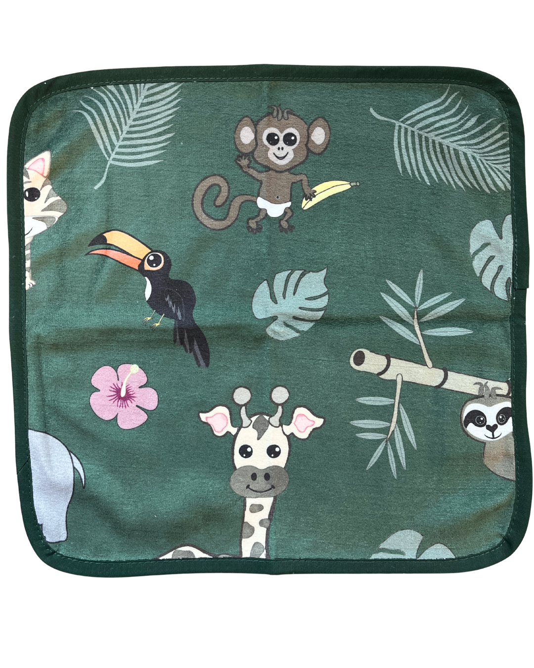 Washcloth: Jungle Animals