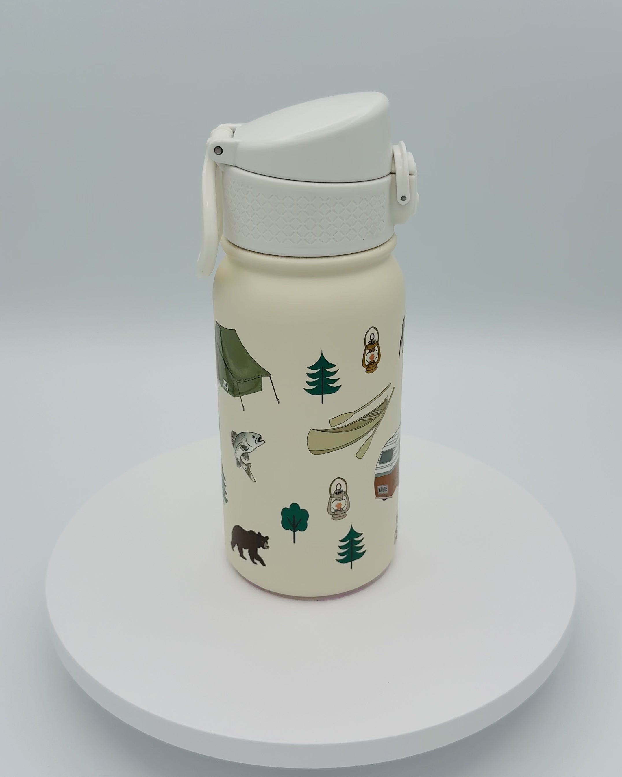 Children's water bottle 350 ml - Wild camping