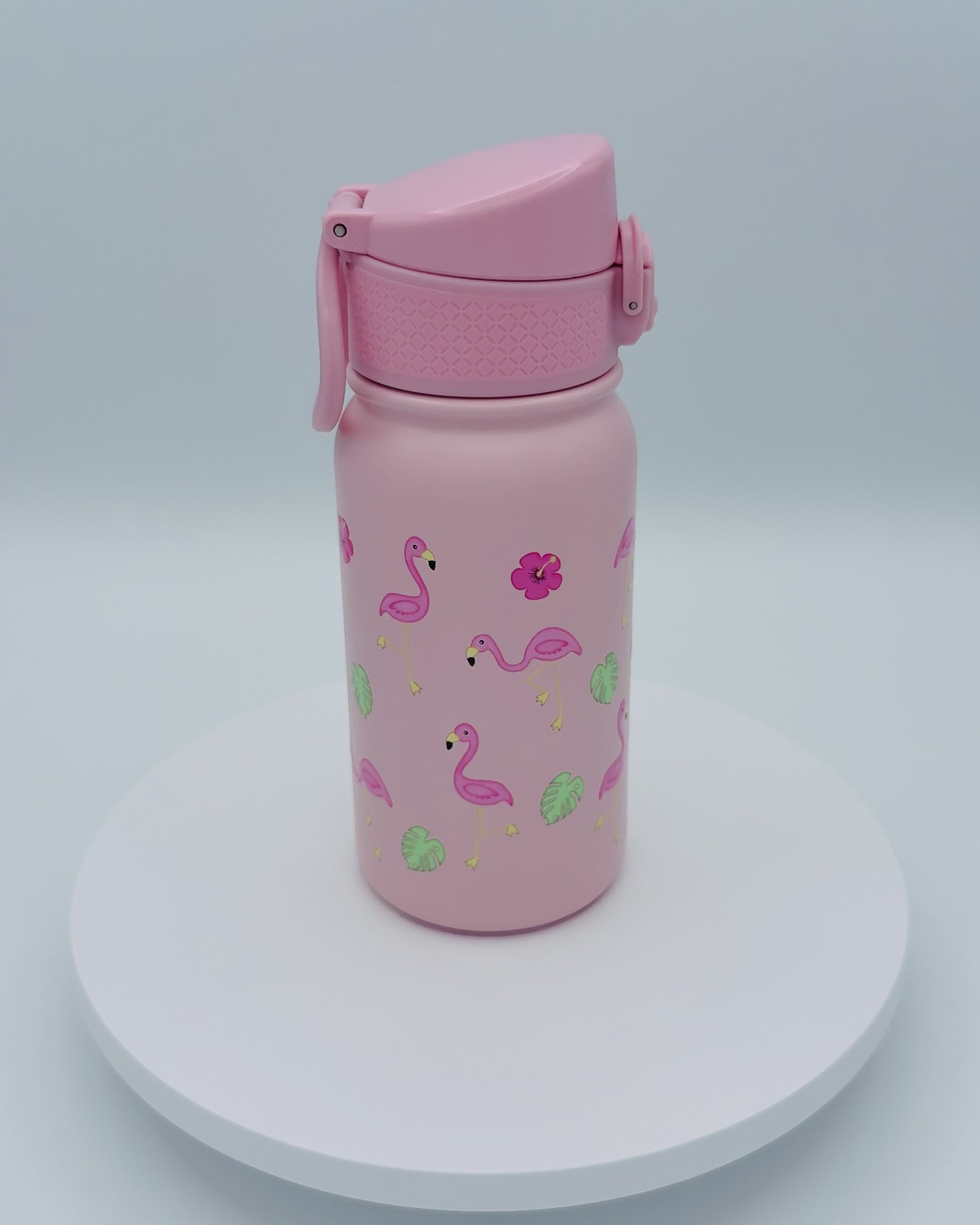 Kids' 350 ml Water Bottle - Pink Flamingo Party