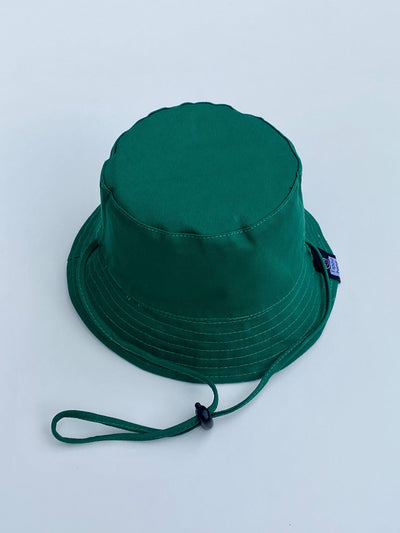 Reversible hat:soft sage green cactus