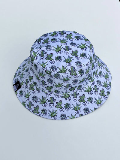 Reversible Bucket Hat : Soft Cactus Sage Green