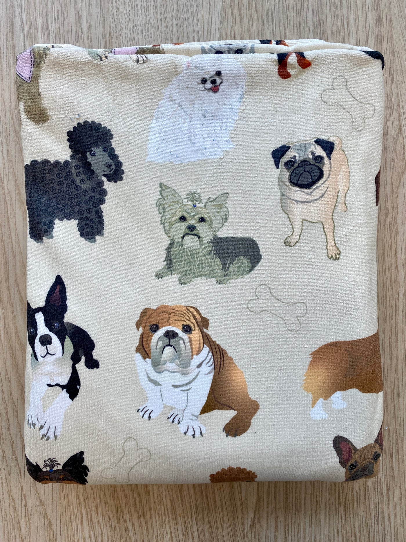 Giant Towel: Little Dogs Lover (Almond)
