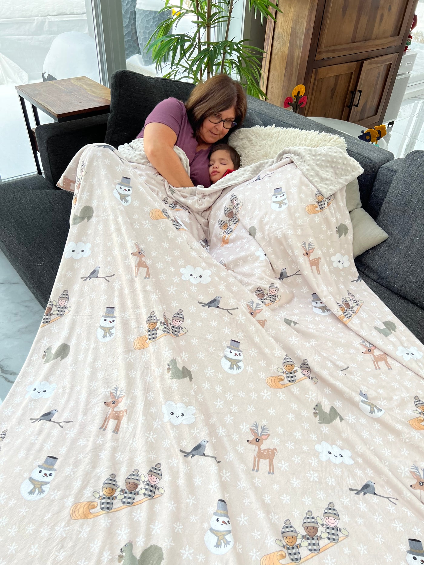 Giant blanket: Tipou Bébé Slidding