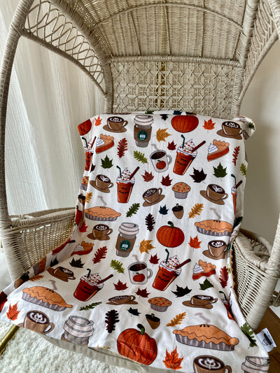 Baby blanket: Pumpkin Spice
