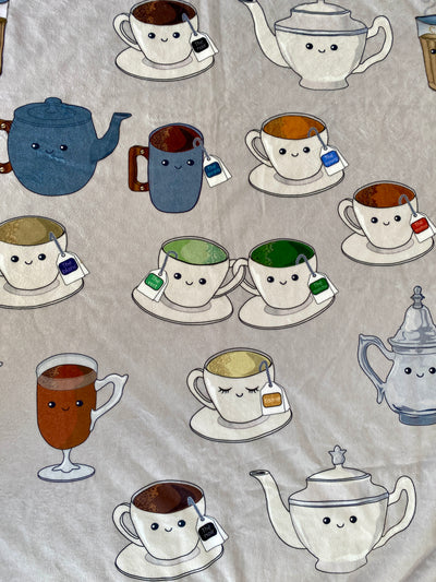 Giant blanket: Tea time