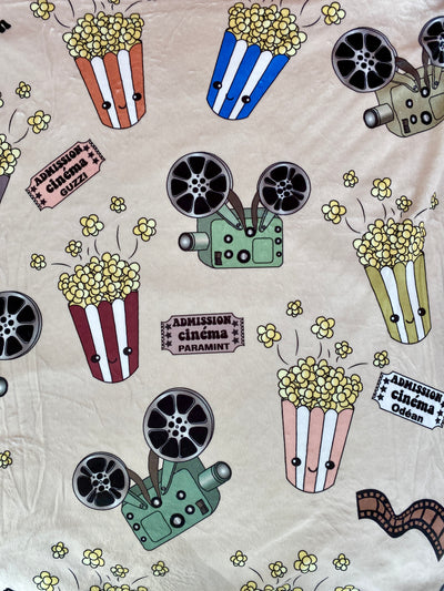 Giant blanket: Cinema and Popcorn