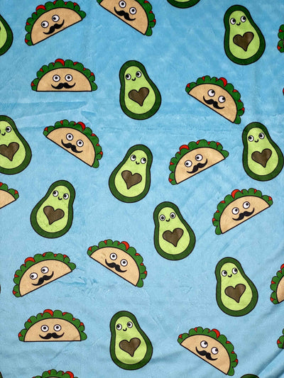 Couverture de bébé : Tacos moustache